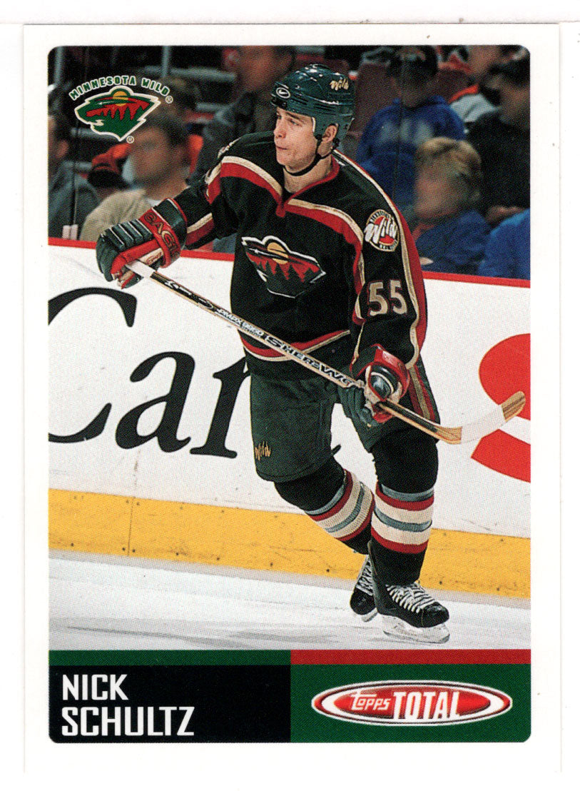 Nick Schultz - Minnesota Wild (NHL Hockey Card) 2002-03 Topps Total # 16 Mint