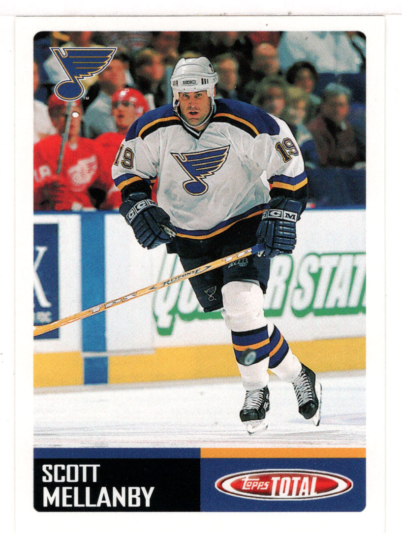 Scott Mellanby - St. Louis Blues (NHL Hockey Card) 2002-03 Topps Total # 27 Mint