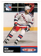 Rem Murray - New York Rangers (NHL Hockey Card) 2002-03 Topps Total # 33 Mint