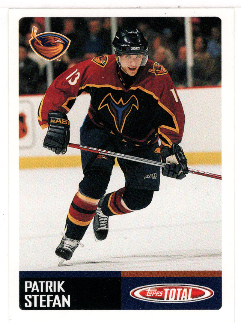 Patrik Stefan - Atlanta Thrashers (NHL Hockey Card) 2002-03 Topps Total # 46 Mint