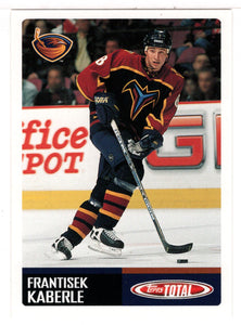 Frantisek Kaberle - Atlanta Thrashers (NHL Hockey Card) 2002-03 Topps Total # 50 Mint