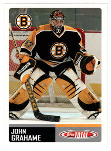 John Grahame - Boston Bruins (NHL Hockey Card) 2002-03 Topps Total # 57 Mint