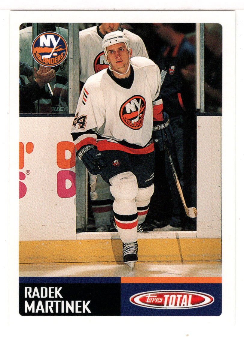 Radek Martinek - New York Islanders (NHL Hockey Card) 2002-03 Topps Total # 72 Mint