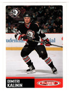 Dmitri Kalinin - Buffalo Sabres (NHL Hockey Card) 2002-03 Topps Total # 81 Mint