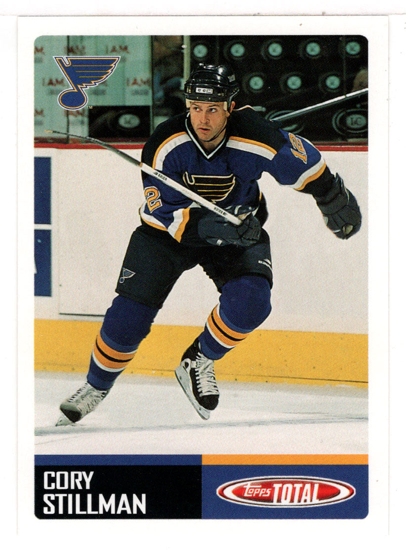 Cory Stillman - St. Louis Blues (NHL Hockey Card) 2002-03 Topps Total # 93 Mint