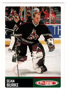 Sean Burke - Phoenix Coyotes (NHL Hockey Card) 2002-03 Topps Total # 97 Mint