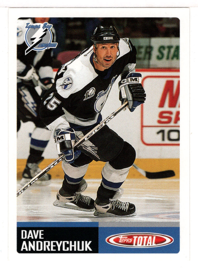 Dave Andreychuk - Tampa Bay Lightning (NHL Hockey Card) 2002-03 Topps Total # 100 Mint