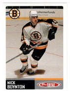 Nick Boynton - Boston Bruins (NHL Hockey Card) 2002-03 Topps Total # 103 Mint