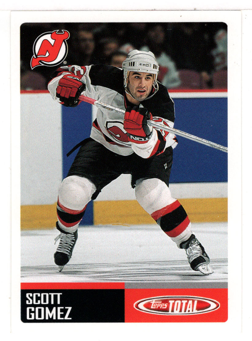 Scott Gomez - New Jersey Devils (NHL Hockey Card) 2002-03 Topps Total # 110 Mint