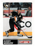 Aleksey Morozov - Pittsburgh Penguins (NHL Hockey Card) 2002-03 Topps Total # 123 Mint