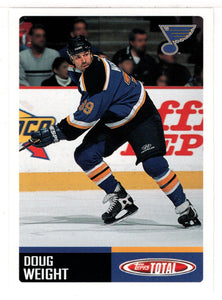 Doug Weight - St. Louis Blues (NHL Hockey Card) 2002-03 Topps Total # 131 Mint