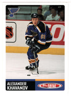 Alexander Khavanov - St. Louis Blues (NHL Hockey Card) 2002-03 Topps Total # 133 Mint