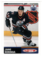 Janne Niinimaa - Edmonton Oilers (NHL Hockey Card) 2002-03 Topps Total # 142 Mint