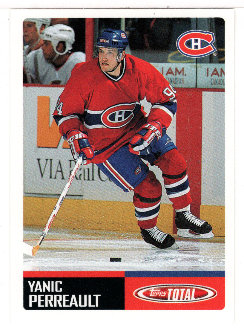 Yanic Perreault - Montreal Canadiens (NHL Hockey Card) 2002-03 Topps Total # 146 Mint