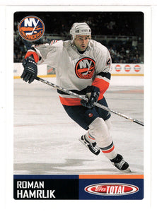 Roman Hamrlik - New York Islanders (NHL Hockey Card) 2002-03 Topps Total # 147 Mint