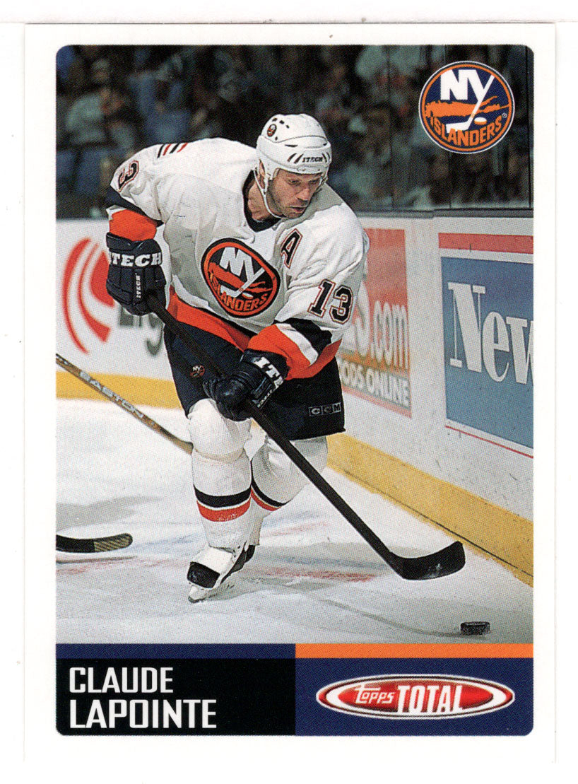 Claude Lapointe - New York Islanders (NHL Hockey Card) 2002-03 Topps Total # 150 Mint