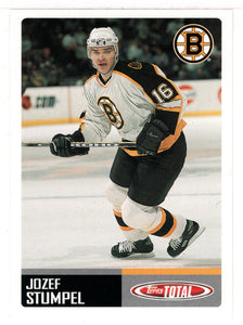 Jozef Stumpel - Boston Bruins (NHL Hockey Card) 2002-03 Topps Total # 153 Mint