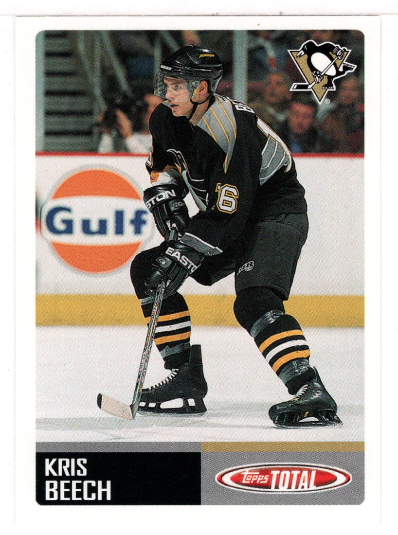 Kris Beech - Pittsburgh Penguins (NHL Hockey Card) 2002-03 Topps Total # 159 Mint