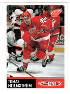 Tomas Holmstrom - Detroit Red Wings (NHL Hockey Card) 2002-03 Topps Total # 167 Mint