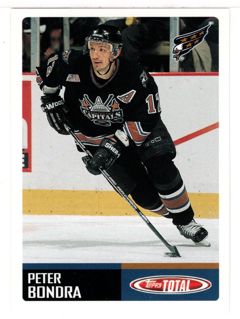 Peter Bondra - Washington Capitals (NHL Hockey Card) 2002-03 Topps Total # 172 Mint
