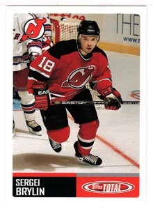 Sergei Brylin - New Jersey Devils (NHL Hockey Card) 2002-03 Topps Total # 178 Mint