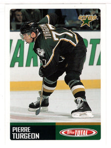 Pierre Turgeon - Dallas Stars (NHL Hockey Card) 2002-03 Topps Total # 187 Mint