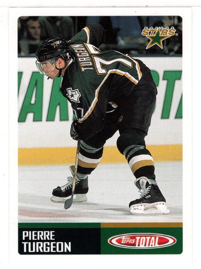 Pierre Turgeon - Dallas Stars (NHL Hockey Card) 2002-03 Topps Total # 187 Mint