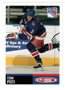 Tom Poti - New York Rangers (NHL Hockey Card) 2002-03 Topps Total # 190 Mint