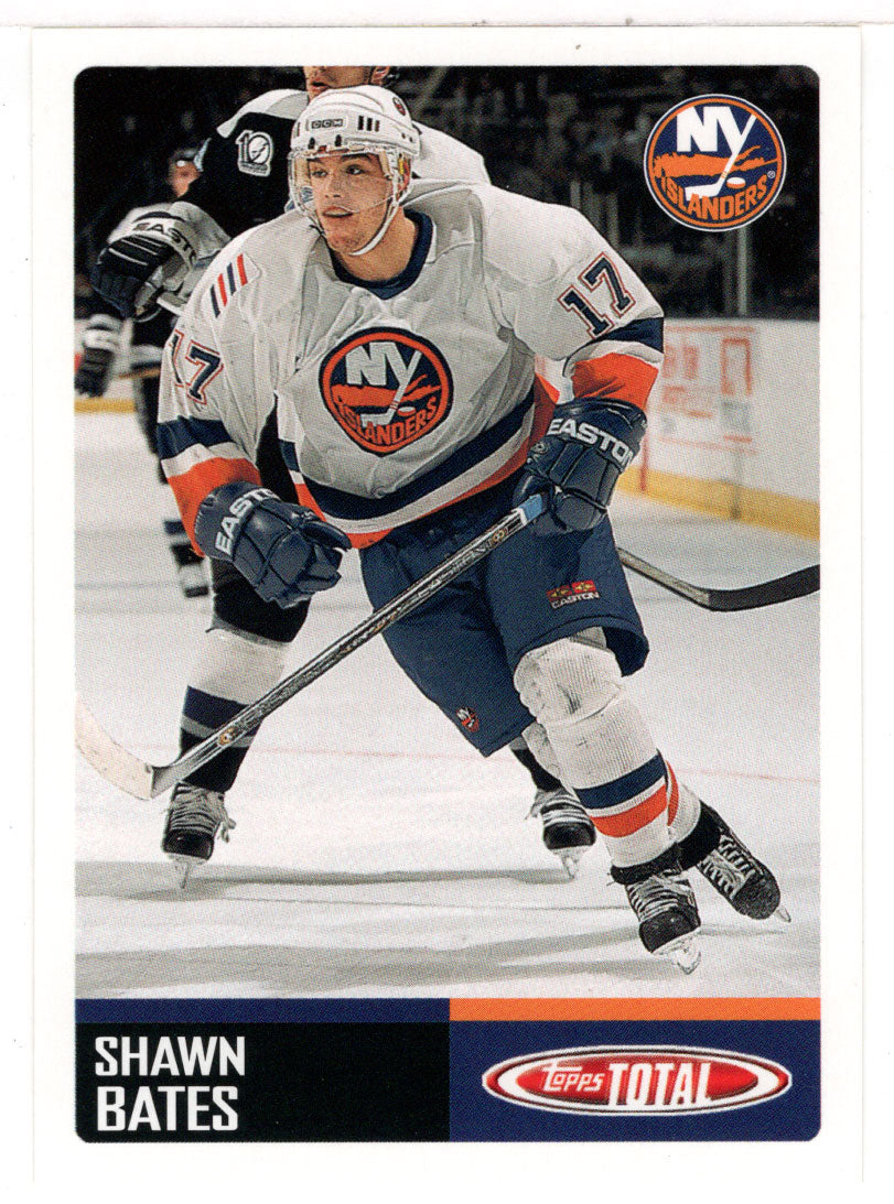 Shawn Bates - New York Islanders (NHL Hockey Card) 2002-03 Topps Total # 194 Mint
