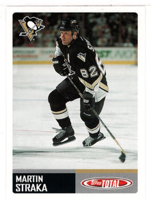 Martin Straka - Pittsburgh Penguins (NHL Hockey Card) 2002-03 Topps Total # 196 Mint