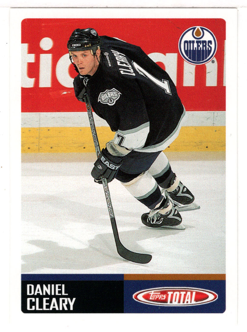 Daniel Cleary - Edmonton Oilers (NHL Hockey Card) 2002-03 Topps Total # 214 Mint