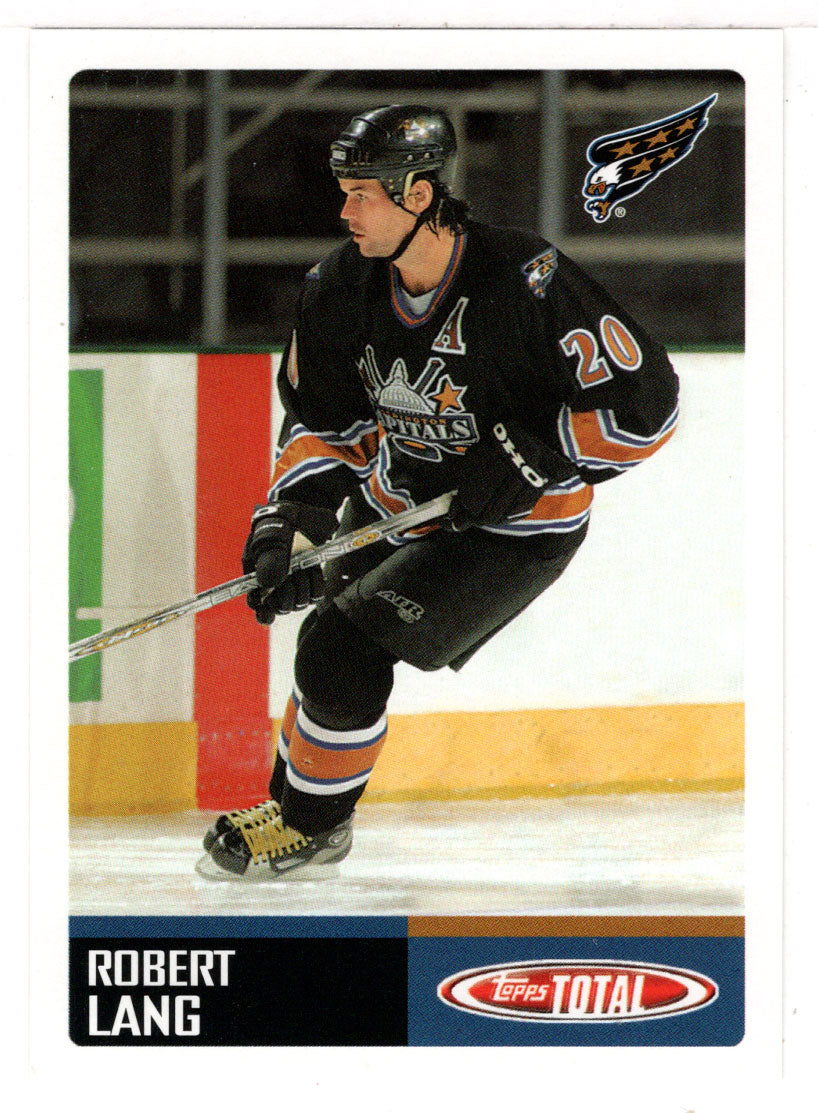Robert Lang - Washington Capitals (NHL Hockey Card) 2002-03 Topps Total # 216 Mint