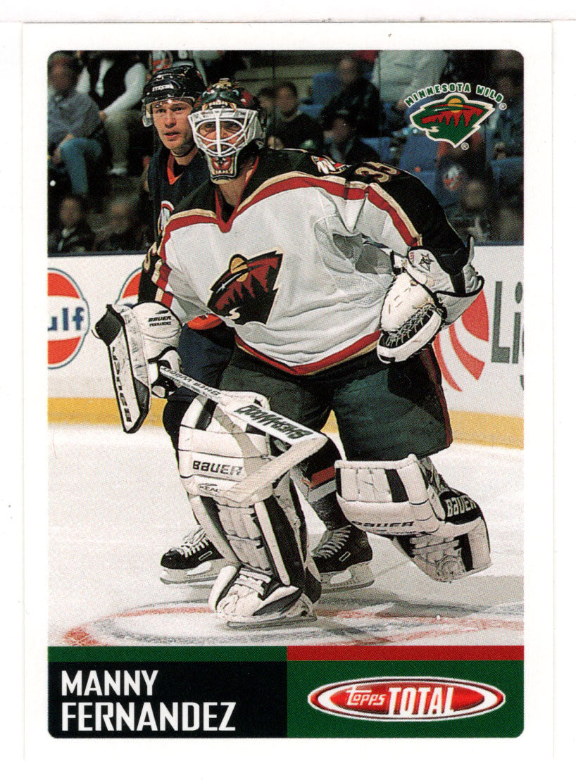 Manny Fernandez - Minnesota Wild (NHL Hockey Card) 2002-03 Topps Total # 229 Mint