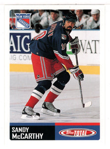Sandy McCarthy - New York Rangers (NHL Hockey Card) 2002-03 Topps Total # 235 Mint