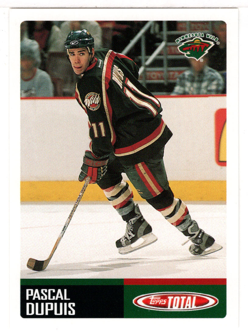 Pascal Dupuis - Minnesota Wild (NHL Hockey Card) 2002-03 Topps Total # 236 Mint