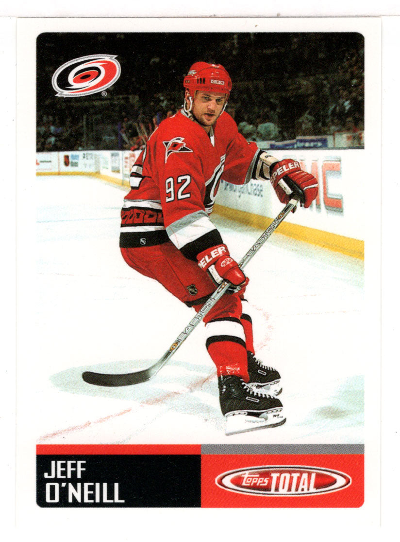 Jeff O'Neill - Carolina Hurricanes (NHL Hockey Card) 2002-03 Topps Total # 241 Mint