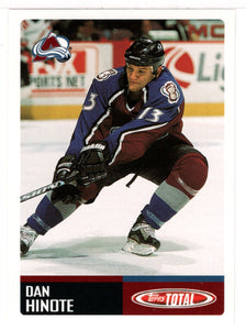 Dan Hinote - Colorado Avalanche (NHL Hockey Card) 2002-03 Topps Total # 246 Mint