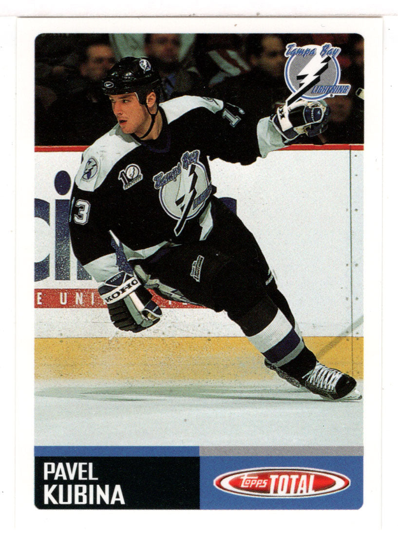 Pavel Kubina - Tampa Bay Lightning (NHL Hockey Card) 2002-03 Topps Total # 249 Mint