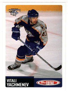 Vitali Yachmenev - Nashville Predators (NHL Hockey Card) 2002-03 Topps Total # 254 Mint