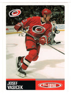 Josef Vasicek - Carolina Hurricanes (NHL Hockey Card) 2002-03 Topps Total # 267 Mint