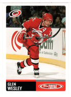 Glen Wesley - Carolina Hurricanes (NHL Hockey Card) 2002-03 Topps Total # 273 Mint