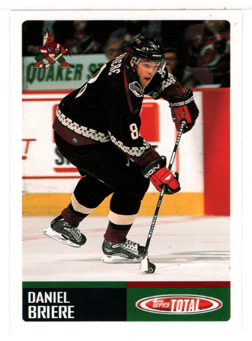 Daniel Briere - Phoenix Coyotes (NHL Hockey Card) 2002-03 Topps Total # 277 Mint