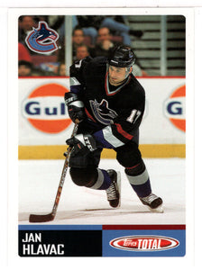 Jan Hlavac - Vancouver Canucks (NHL Hockey Card) 2002-03 Topps Total # 285 Mint