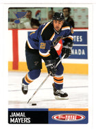 Jamal Mayers - St. Louis Blues (NHL Hockey Card) 2002-03 Topps Total # 286 Mint