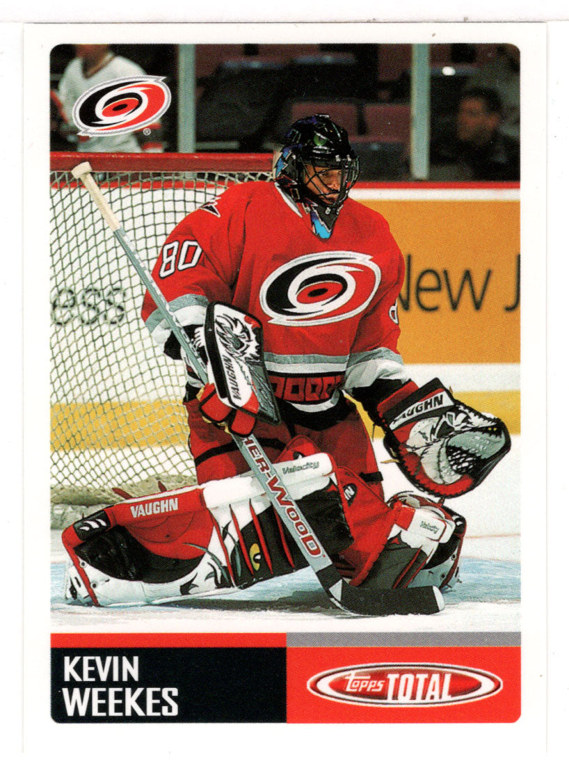 Kevin Weekes - Carolina Hurricanes (NHL Hockey Card) 2002-03 Topps Total # 287 Mint