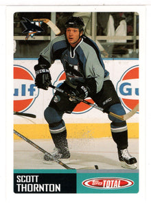 Scott Thornton - San Jose Sharks (NHL Hockey Card) 2002-03 Topps Total # 295 Mint