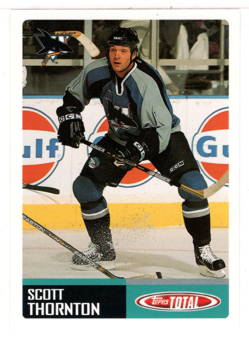 Scott Thornton - San Jose Sharks (NHL Hockey Card) 2002-03 Topps Total # 295 Mint