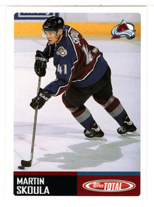 Martin Skoula - Colorado Avalanche (NHL Hockey Card) 2002-03 Topps Total # 299 Mint