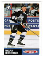 Ruslan Fedotenko - Tampa Bay Lightning (NHL Hockey Card) 2002-03 Topps Total # 313 Mint