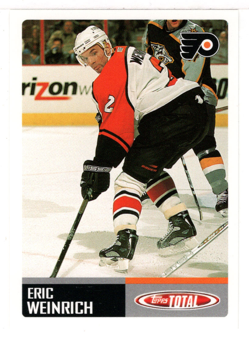 Eric Weinrich - Philadelphia Flyers (NHL Hockey Card) 2002-03 Topps Total # 343 Mint